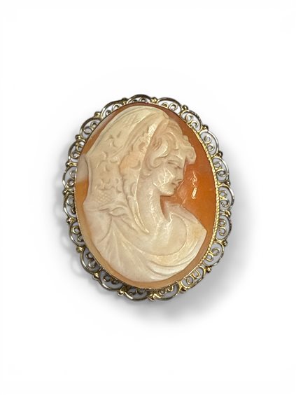 Brosche Mandile 1922 Dame Cammei antichi in Silber Conchiglia 2MSPCM42 - 2MSPCM42